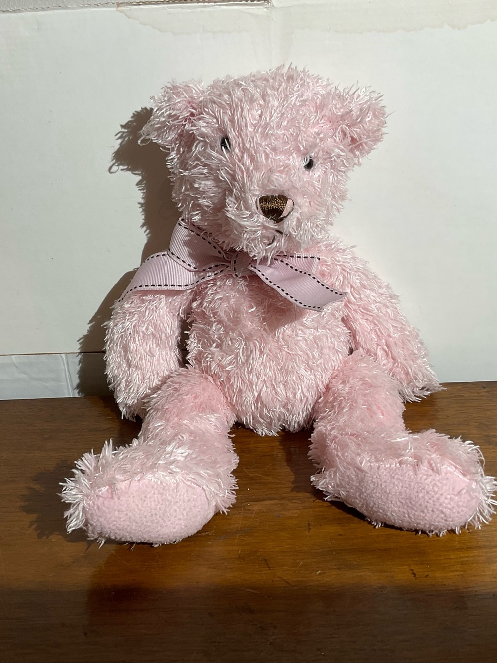 Pink Plush soft Teddy 12” tall